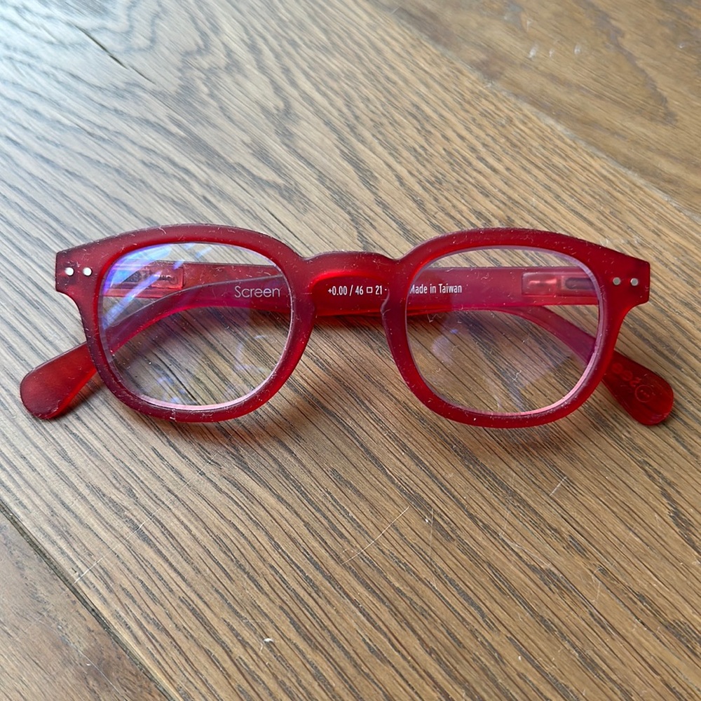 See Eyewear Izipizi Red Blue Light Screen Universal Fit Eyeglasses Glasses